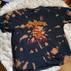 Tie dye USC tee